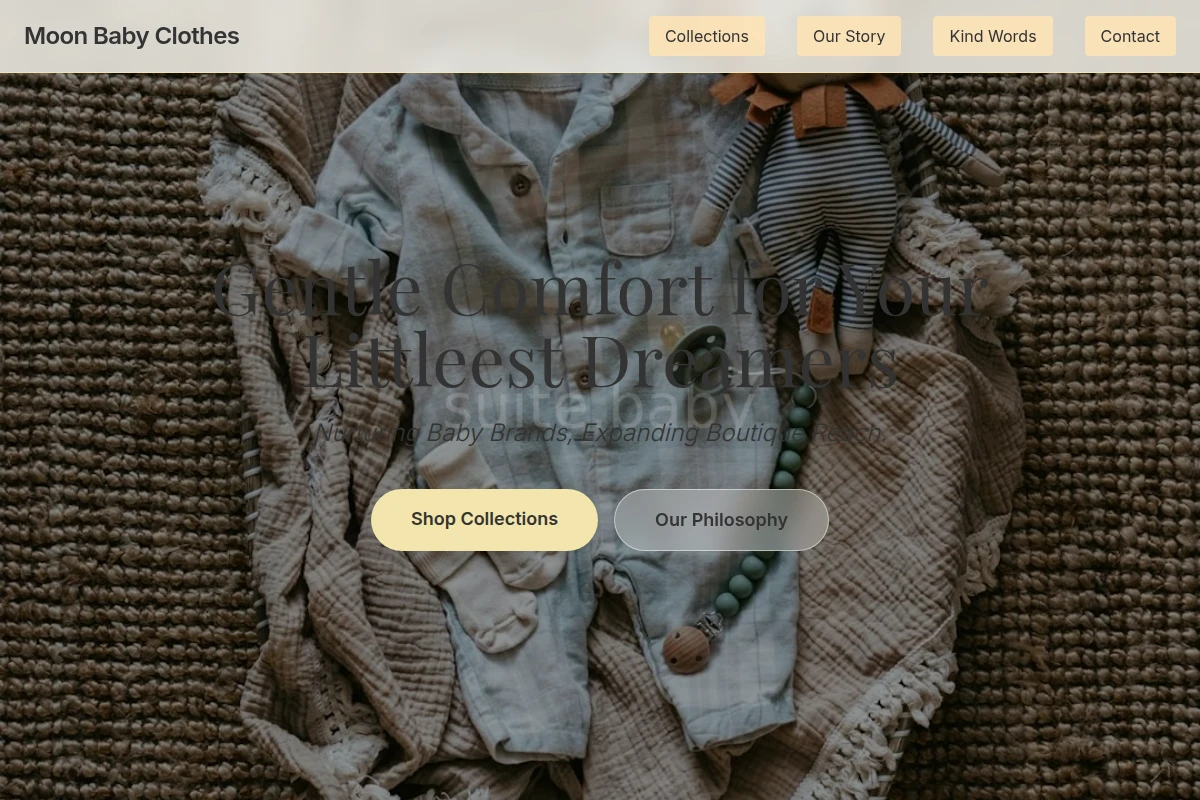 Moon Baby Clothes