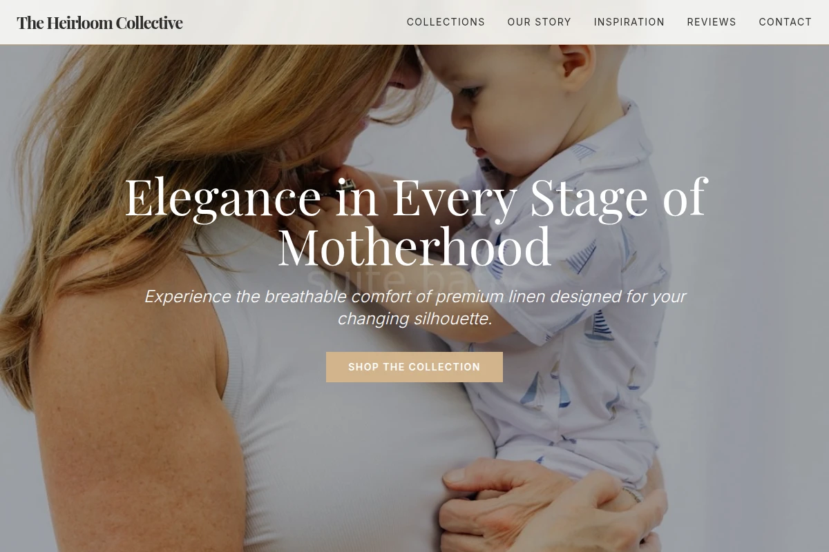 Linen Maternity Clothes