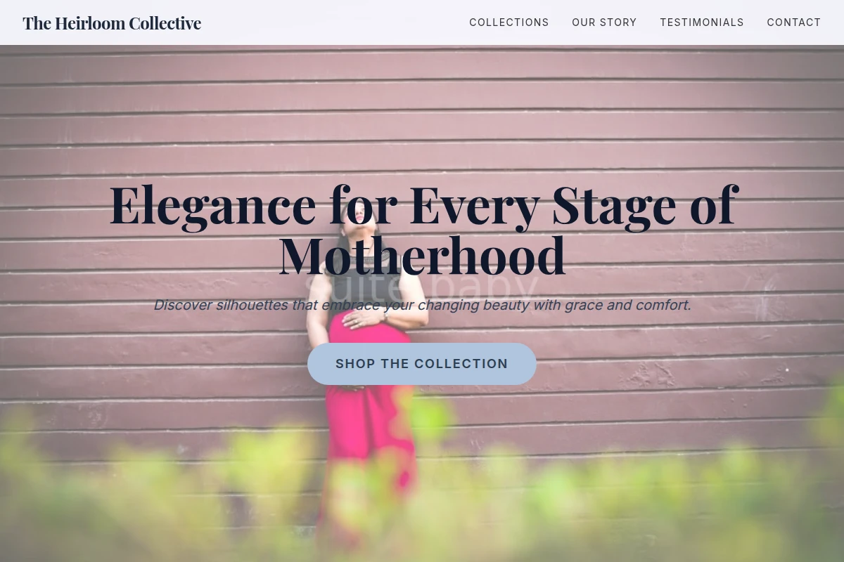 Little Maternity Clothes