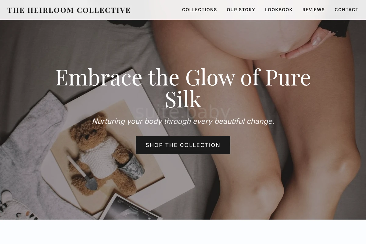 Silk Maternity Clothes