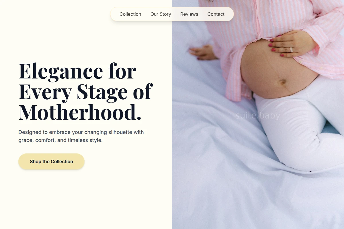 Tiny Maternity Clothes